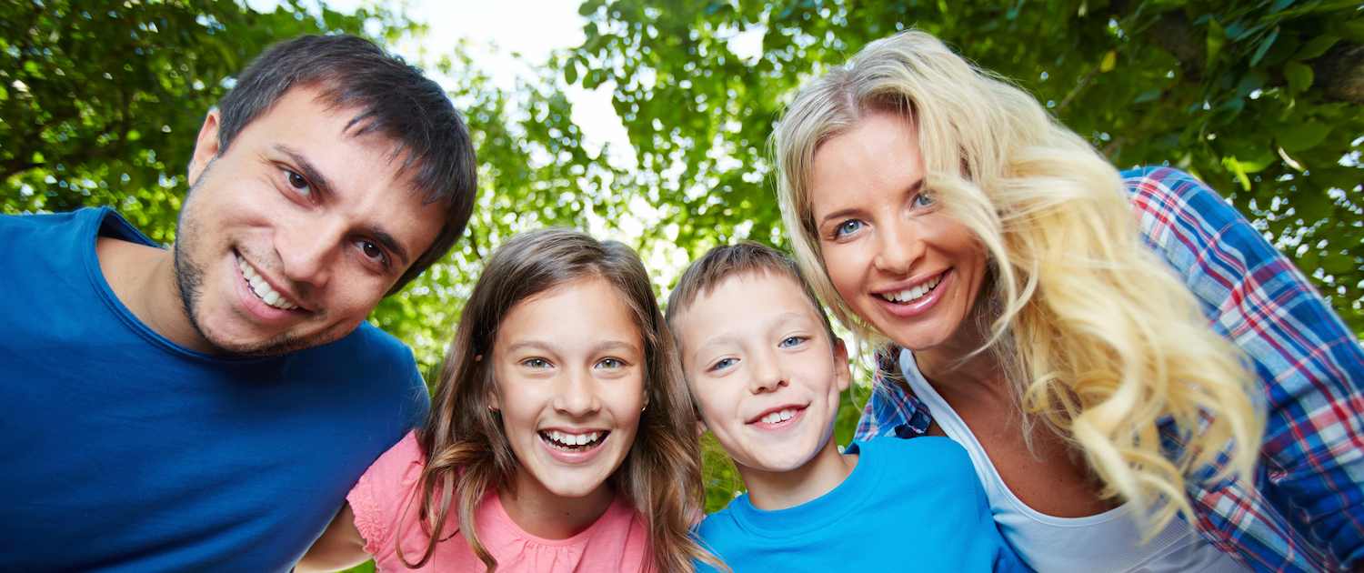 healthy family laughing northwest dental
